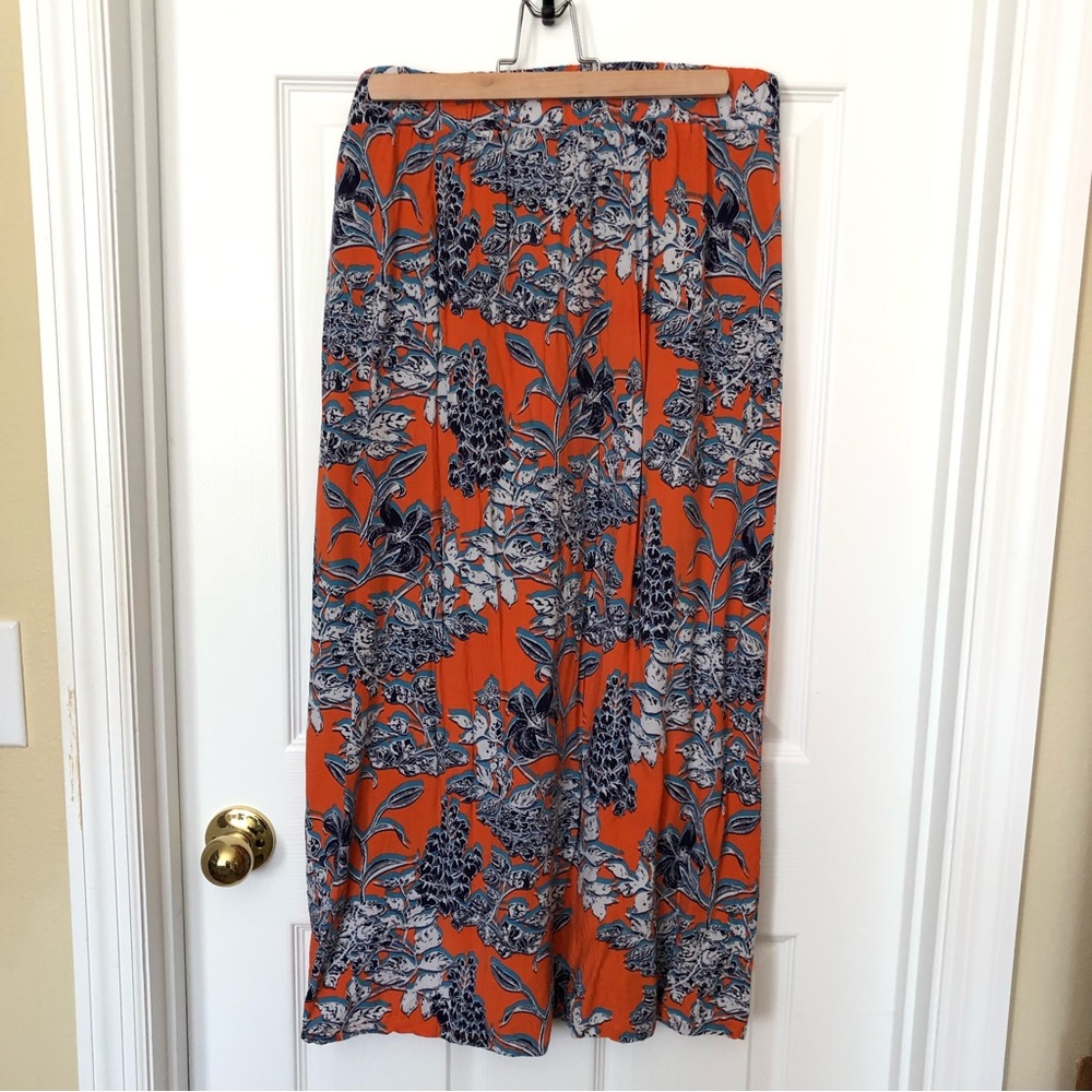 CAbi Calypso Paradise Floral Maxi Skirt Sz M - Picture 4 of 7